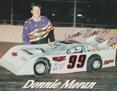 1993 Donnie Moran Signed Dirt Late Model Hero Card • $39.99