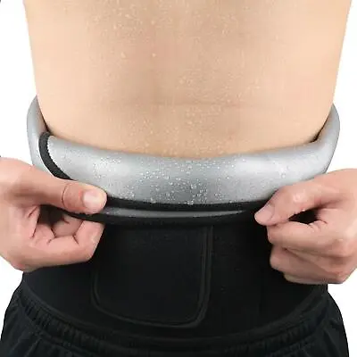 Waist Sweat Trimmer Belt Trainer Cincher Gym Body Slimming Shaper • £4.59