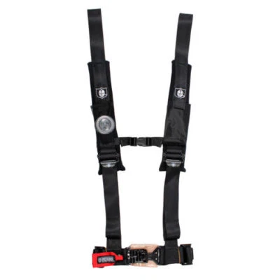 $102.25 • Buy Pro Armor Seat Belt Harness 4 Point 2  Padded Black Yamaha Rhino 450 660 700 All