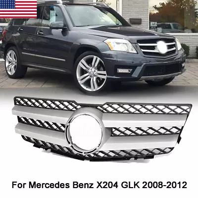 Front Upper Grill Grille 2048800283 For 2008-2012 Mercedes-Benz GLK X204 GLK350 • $81.14