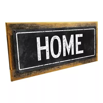 Black Home Metal Sign; Wall Decor For Home And Office • $29.99