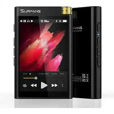 Surfans HiFi Bluetooth Mp3 Player: F28 High Res Lossless Portable Music Player • $165.99