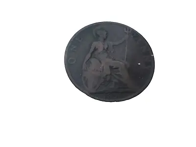 Queen Victoria One Penny 1898 • £1