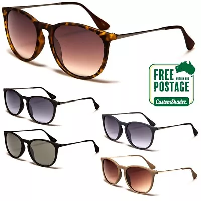 $14.95 • Buy Round Sunglasses Womens / Mens- Retro / Vintage Frame- Gradient Lens, Metal Arms
