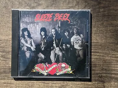 Hair Metal 80s Rock Metal Guitar SLEEZE BEEZ Cd Screwed Blued Tattooed Blue Glam • $17.99