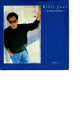 Billy Joel - A Matter Of Trust / Great 7  / Prod. By Phil Ramone / Mint Condit. • £3.99