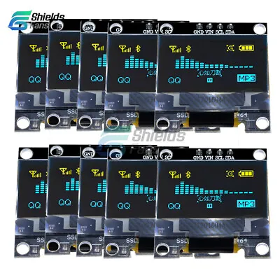 $5.49 • Buy 1-10PCS 0.96 Inch Yellow &Blue I2C IIC 128X64 OLED Serial LCD LED Display Module