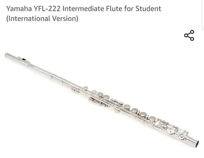 NEW 2023 YAMAHA Flute YFL - 222  With Hard Carry Case.  • $590