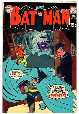 BATMAN #217    NEAL ADAMS Cover Art!    IRV NOVICK Interior Artwork!   VF- (7.5) • $124.95