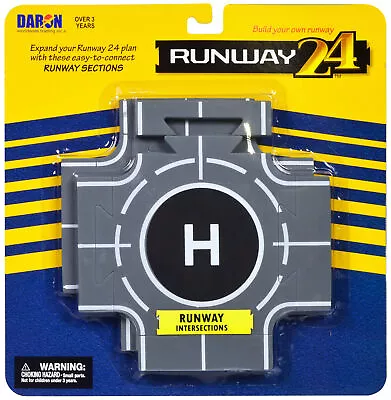 Runway Intersections 2 Piece Set For Diecast Models Runway24 • $27.86