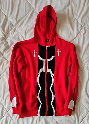 Fate/Stay Night Emiya Archer Full Zip Hoodie Jacket - Men's Medium - Anime FSN • $14.95