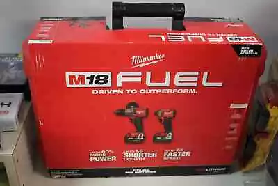 Milwaukee 3697-22 M18 Fuel 2-tool Hammer Drill & Impact Combo NIB • $164