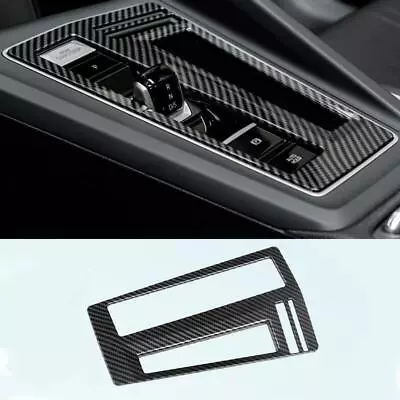 For VW GOLF MK8  2020 2021 ABS Carbon Fiber Inner Gear Shift Box Panel Fram Trim • $76.20