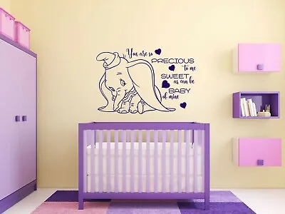 Child's Nursery  You Are So Precious To Me' Wall Quote Wall Sticker Decal • £19.95