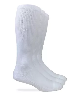 Carolina Ultimate Mens Over The Calf  Seamless Toe Compression Socks 3 Pair Pack • $16.99