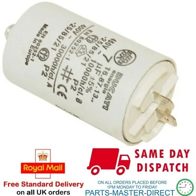 FITS HOTPOINT CREDA INDESIT 7 UF TUMBLE DRYER CAPACITOR 7uf  • £6.99