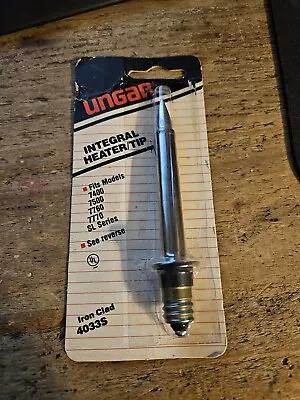 Vintage Nos Ungar Iron Clad 4033s  Heater Tip 7400 7500 7760 7770 Solder Gun • $29.99