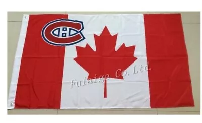 Montreal Canadiens Flag 3x5ft Banner Polyester Ice Hockey Stanley 006 • $15.99