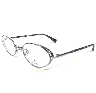 Seraphin Eyeglasses Frames MARIGOLD/8293 Gray Tortoise Silver Oval 51-21-140 • $124.99