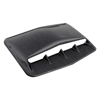 Car Hood Scoop Air Vent Flow Intake Decorative Bonnet Decor Cover Carbon Fiber  • $28