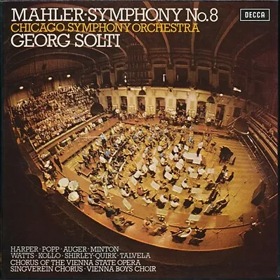 Gustav Mahler - Georg Solti The Chicago Symphony Orchestra - Symphony No. 8 ... • £27.49