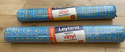 £74.99 • Buy 2 ROLLS VINTAGE 1960s/1970s Leyland Paragon Vinyl Wallcovering, Made In England