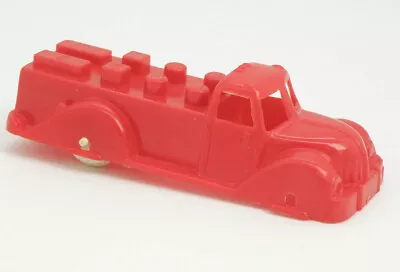 Vintage 1955 HASBRO Merry Milkman Red Plastic Truck  PARTS - Missing 1 Axle • $9.99