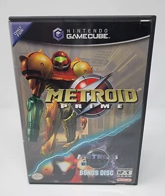 Metroid Prime Nintendo GameCube With Echoes Bonus Disc Complete (CIB)  • $50.95