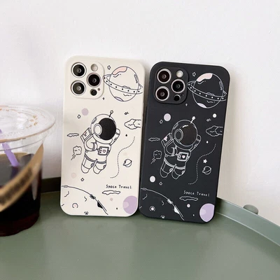 $5.82 • Buy Case For IPhone 13 Pro Max 12 11 XS X XR 8 7 Cute Space Astronaut Silicone Cover