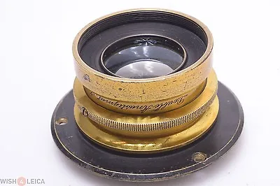 ✅ Goerz Zeiss Meyer Stop Aperture Double Anastigmat ‘dagor’ F/7.7 Lens 5x7  • $434.51