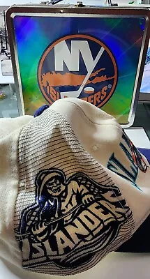 Vintage New York Islanders Fisherman NHL Sports Specialties Snapback Hat ⭐RARE⭐ • $200