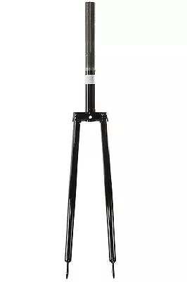 VINTAGE 26x1 3/8  TRADITIONAL ROADSTER BIKE FORK 1  STEERER 255mm + LONG THREAD • £22.99