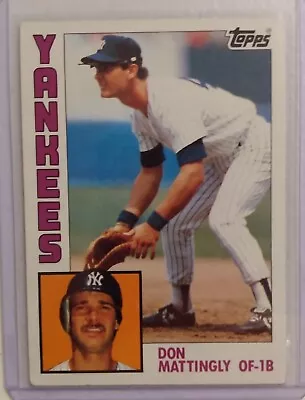 1984 Topps - #8 Don Mattingly (RC) • $12.95