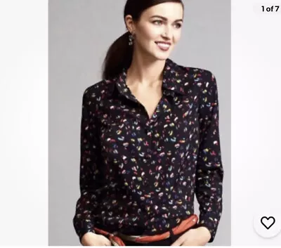 Cabi 3423 Ferris Button Up Long Sleeve Blouse Top Size Large • $24.95
