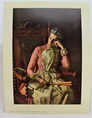 Miss Van Buren Eakins The Phillips Gallery Washington Art Print • $7.99