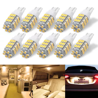 20X T10 LED 42SMD Warm White RV Trailer 921 192 1206 Car Side Light Dome Bulbs • $15.29