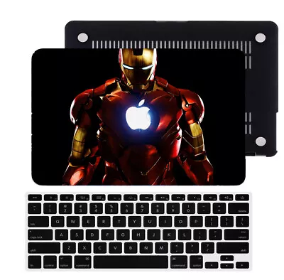 Iron Man Rubberized Hard Cut Out Case Cover For Macbook Pro Air 11 13  14  15 16 • $14.09