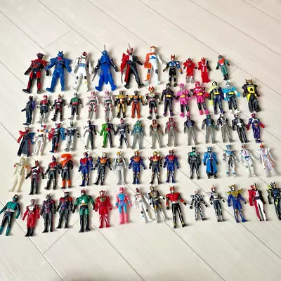 Kamen Rider Figure Soft Vinyl Vintage Various Sets Large Lot 70 Pieces • $95