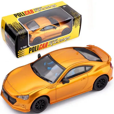 $29.99 • Buy Slot It  Policar CT01t Subaru BRZ - Orange 1/32 Scale Slot Car