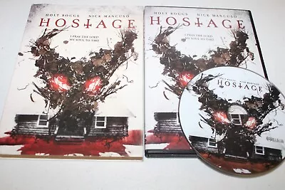 Hostage Aka Entity (DVD 2013 W/ Slipcase) Holt Boggs Nick Mancuso Evil Cabin • $7.50