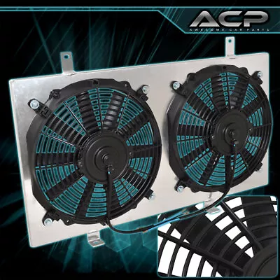 For 2003-2007 Infiniti G35 Manual High Performance Radiator Dual Fan Shroud Kit • $125.99