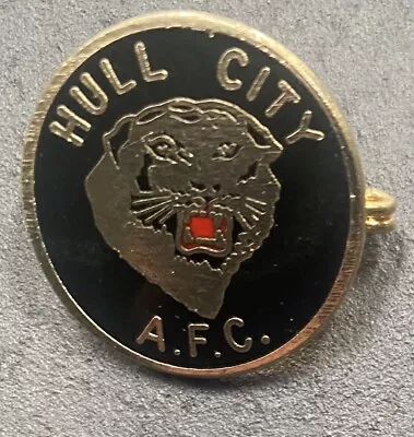 1970s HULL CITY FOOTBALL BADGE BY COFFER OF LONDON ENGLAND YORKSHIRE VGC • £4.99