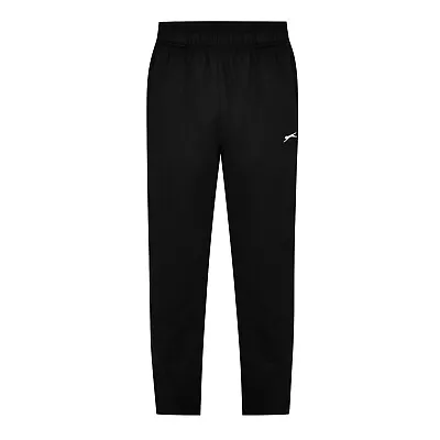 Slazenger Mens Open Hem Fleece Pant Jogging Bottoms Trousers Pants Drawstring • £13