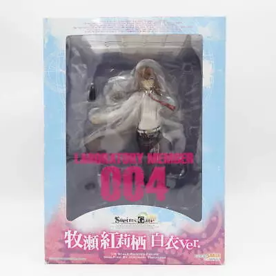 Kurisu Makise White Coat Ver 1/8 PVC Figure Good Smile Company Steins Gate Used • $299.90