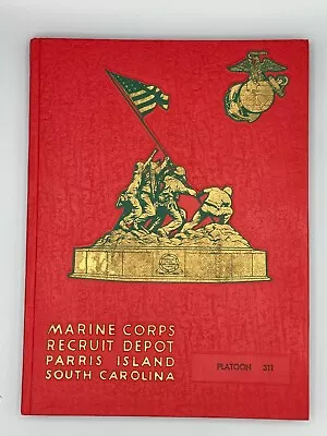 Vintage Marine Corps Recruit Depot Parris Island SC Platoon 311 1970 Yearbook • $16