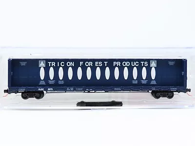 N Red Caboose RN-16621-8 HLSC Tricon Forest Products Centerbeam Flat Car #2575  • $69.95