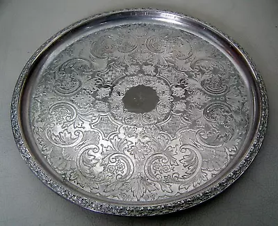 IANTHE : Silver Plated Butlers Tray • £11.90