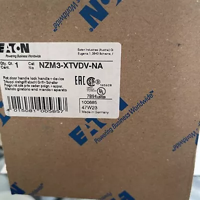 Nzm3-xtvdv-na   Breaker Handle   Eaton/moeller • $349