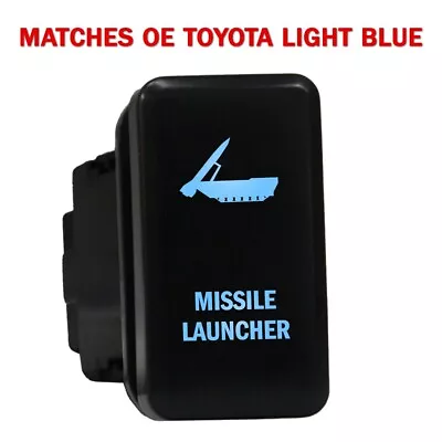 MISSILE LAUNCHER 848NB Push Switch 12volt For Toyota OEM Tacoma LED NEW BLUE • $19.95