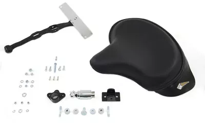 HARLEY Black Police Solo Seat Kit Fits 1984-1999 FXST  1986-1999 FLST  1984-19 • $999.71